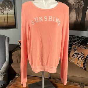 Wildfox Baggy Beach Jumper - L